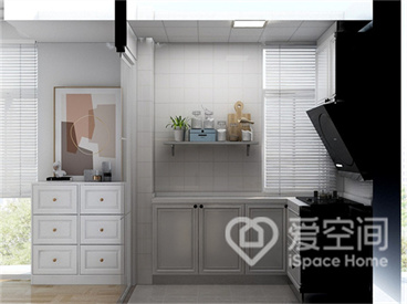 廚房裝修設計怎么節省空間?這樣設計很不錯!