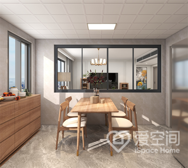 中国铁建国际公馆139㎡四居室现代简约风装修案例