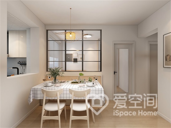 中信泰富錦苑128平米三居室現代簡約風裝修案例