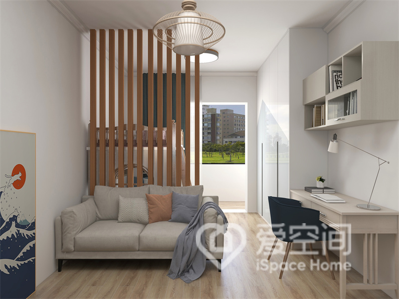 新海南里99㎡兩居室現代簡約風裝修案例