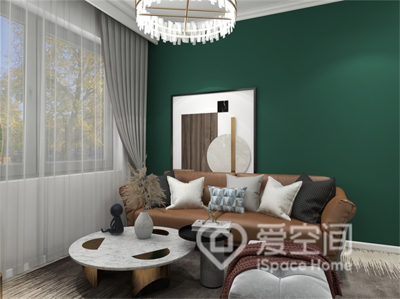 華典家園99㎡三居室現代簡約風裝修案例