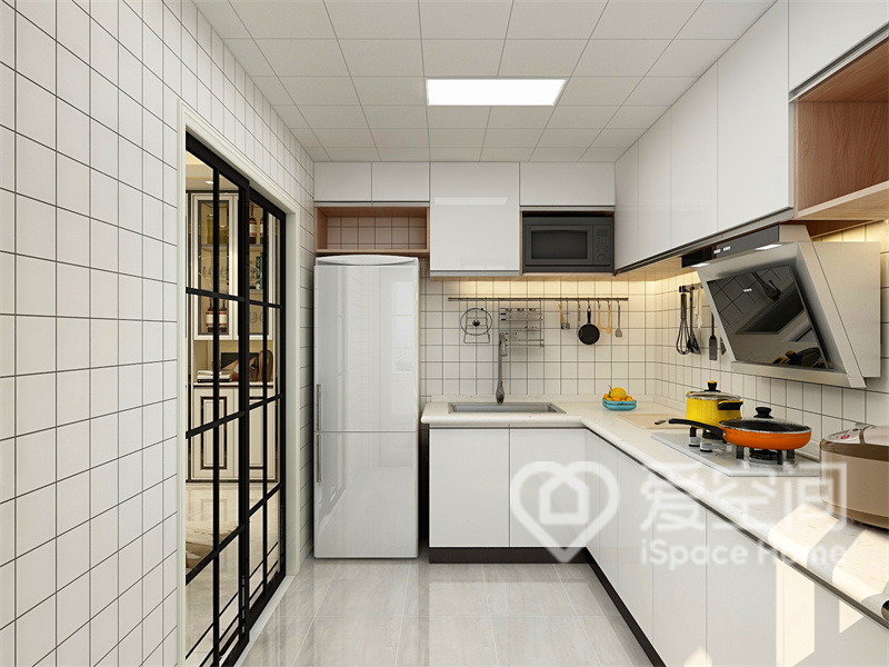 博林君瑞125㎡三居室現代簡約風裝修案例