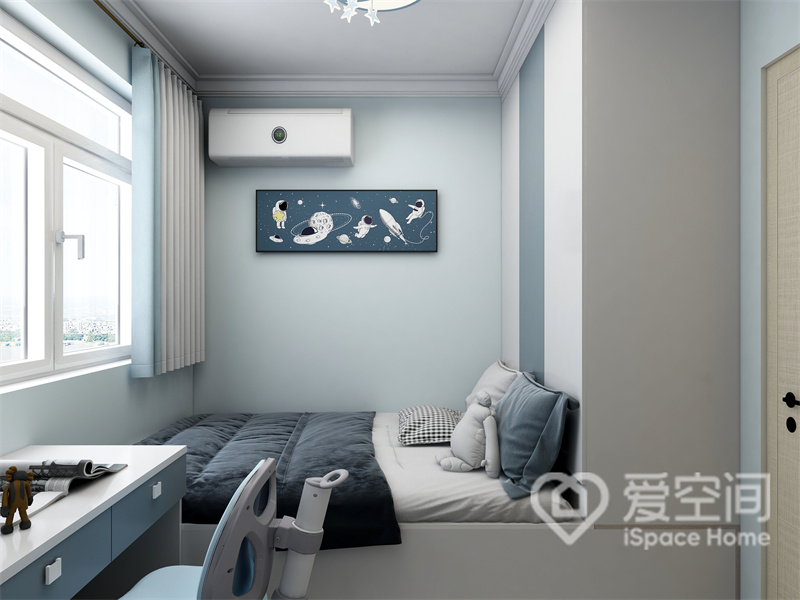 紫樾宸府117㎡三居室现代简约风装修案例