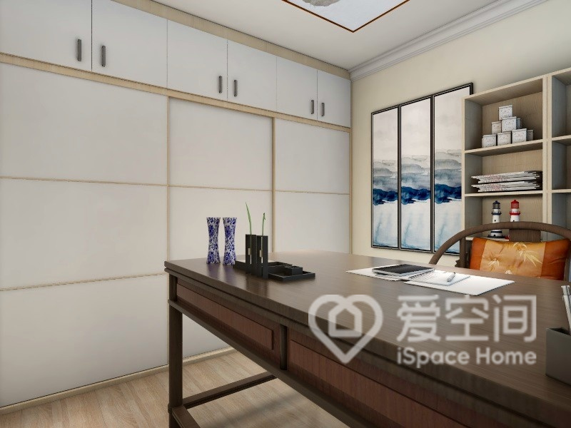 中熙香莎公館100平米兩居室現代簡約風裝修案例