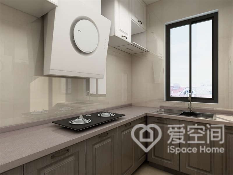 凯徳新玥91平米两居室现代简约装修风格案例