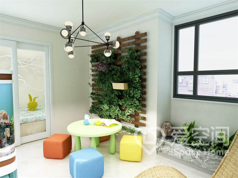 黃埔花園150平米三居室現代簡約風裝修案例