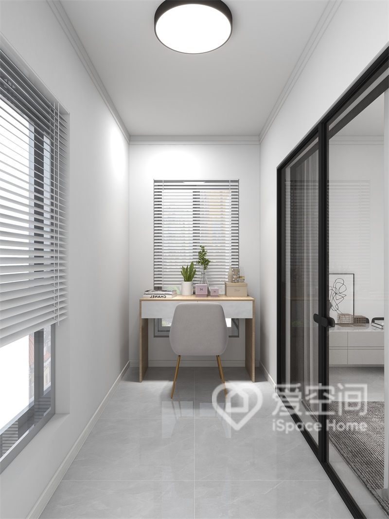 祈福新村101平米兩居室現代簡約風裝修案例