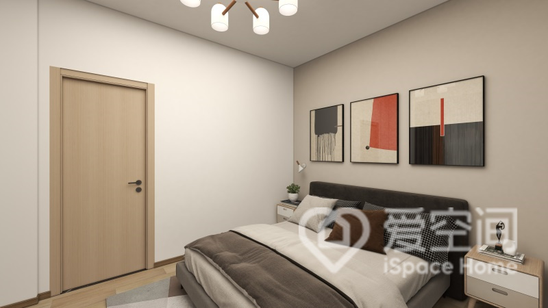 華景新城128平米四居室現代簡約風裝修案例