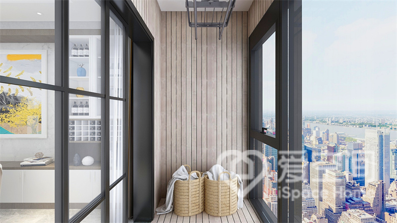 大華清水灣146平米四居室現代簡約風裝修案例