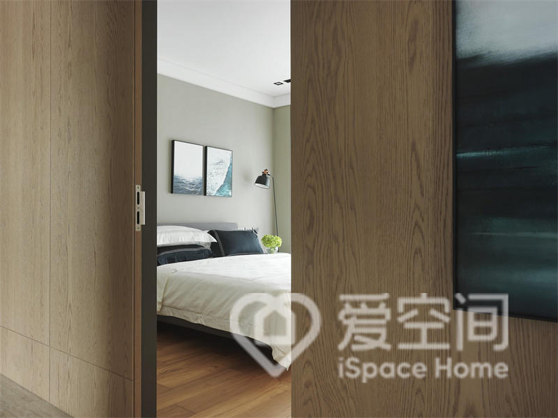 錦青苑129平米三居室現代簡約風裝修案例