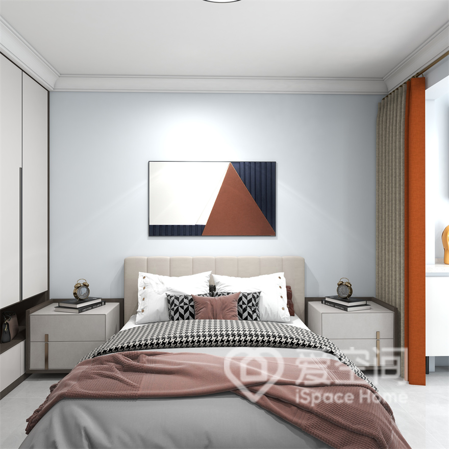 燕南家园132㎡三居室现代简约风装修案例