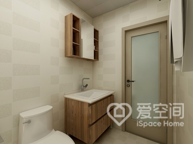 祈福新村99㎡两居室现代简约风装修案例