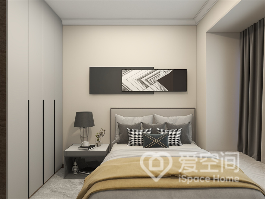 华景新城125㎡三居室现代简约风装修案例